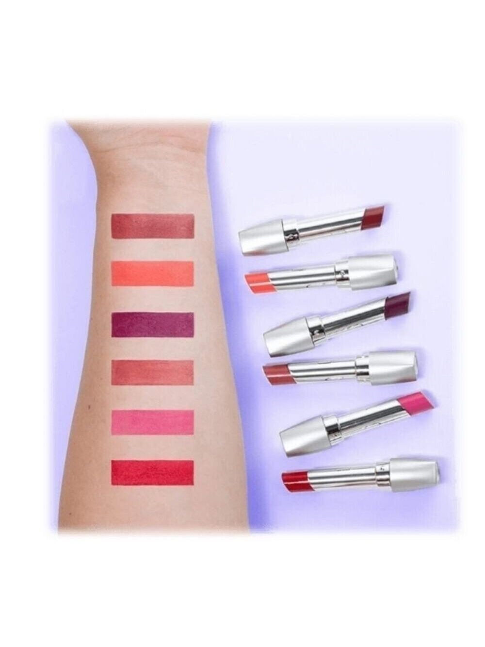 CARGO COSMETICS GEL LIPSTICK SET 6-PIECE TRAVEL SIZE - Picture 3 of 4